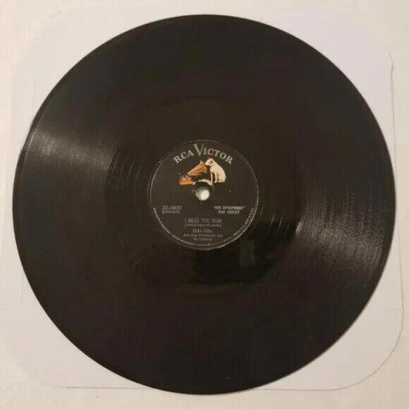 3/$25 Eddie Fisher 78 RPM I Need You Now / Heaven Was Never RCA 20-5830 - Picture 1 of 5